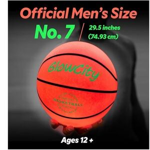 GlowCity Official Size 7 Basketball- LED light up basketball (new)